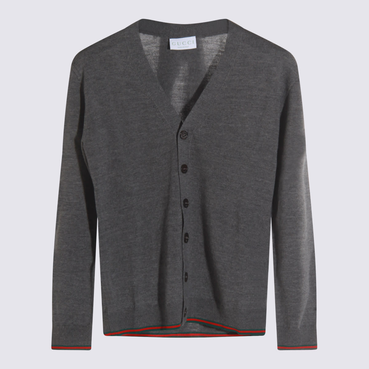 Gucci Grey Wool Knitwear