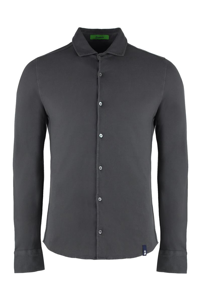 Drumohr Cotton Piqué Shirt