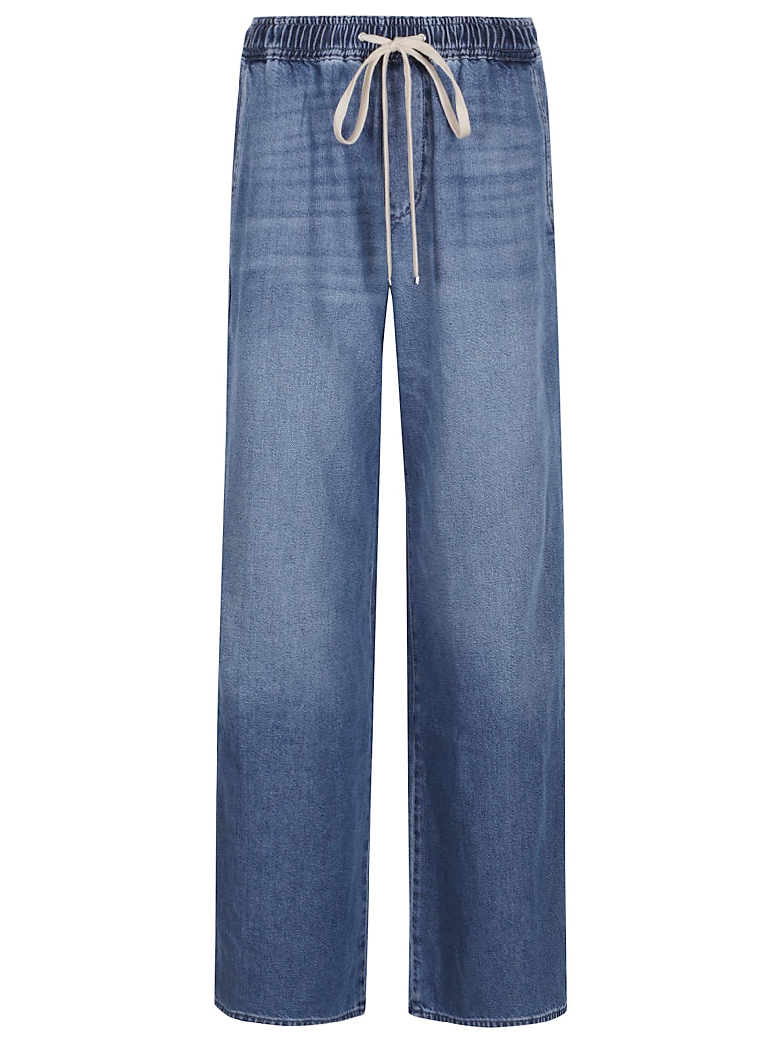 7 For All Mankind Pull On Wide Leg Hilo With Elastic Band