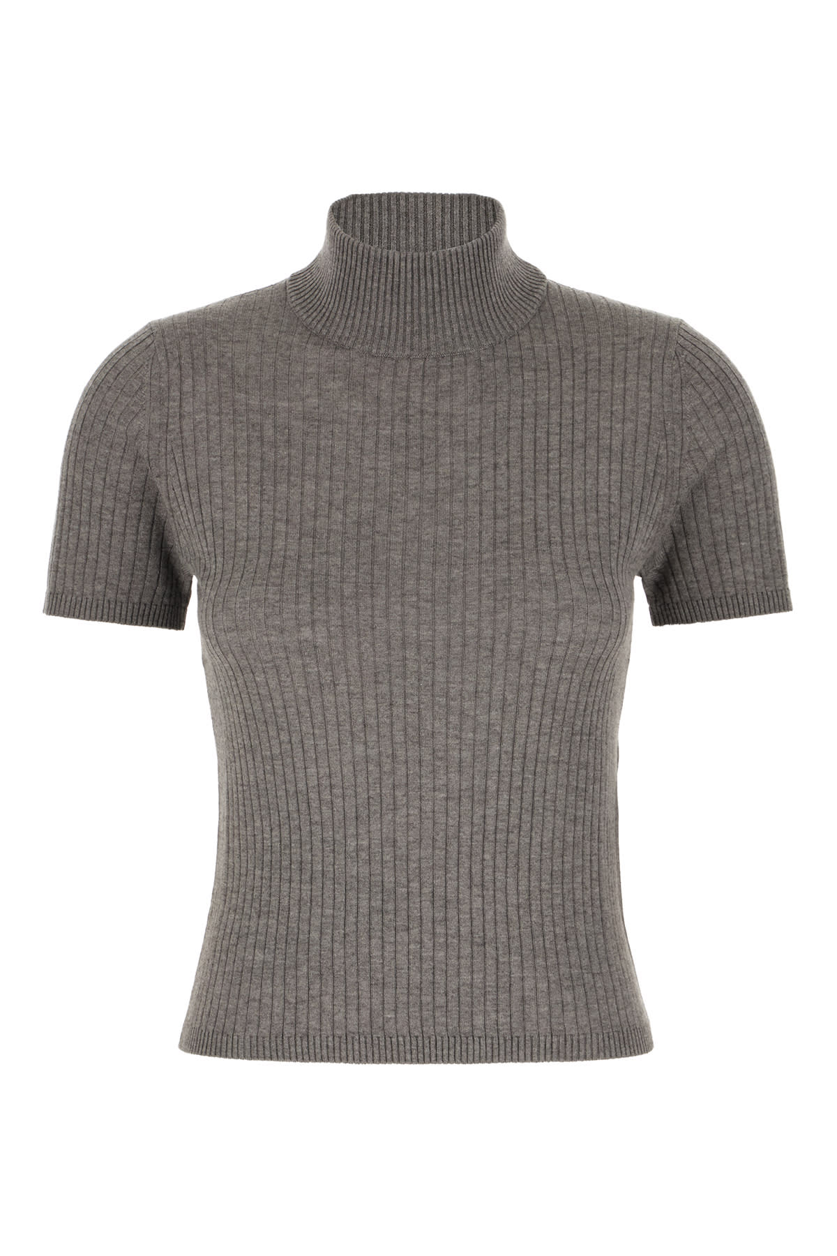 Max Mara Studio Grey Silk Blend Sweater