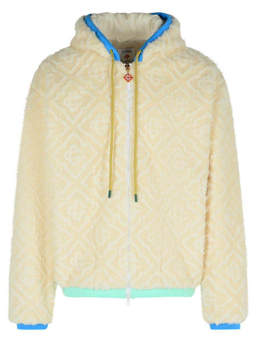 Casablanca Ivory Polyester Sweatshirt