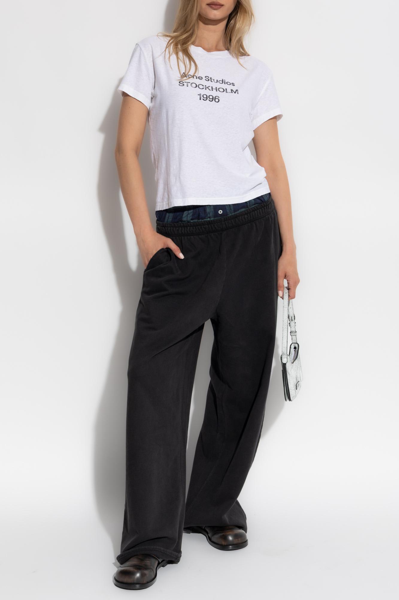 Acne Studios Wide-leg Sweatpants