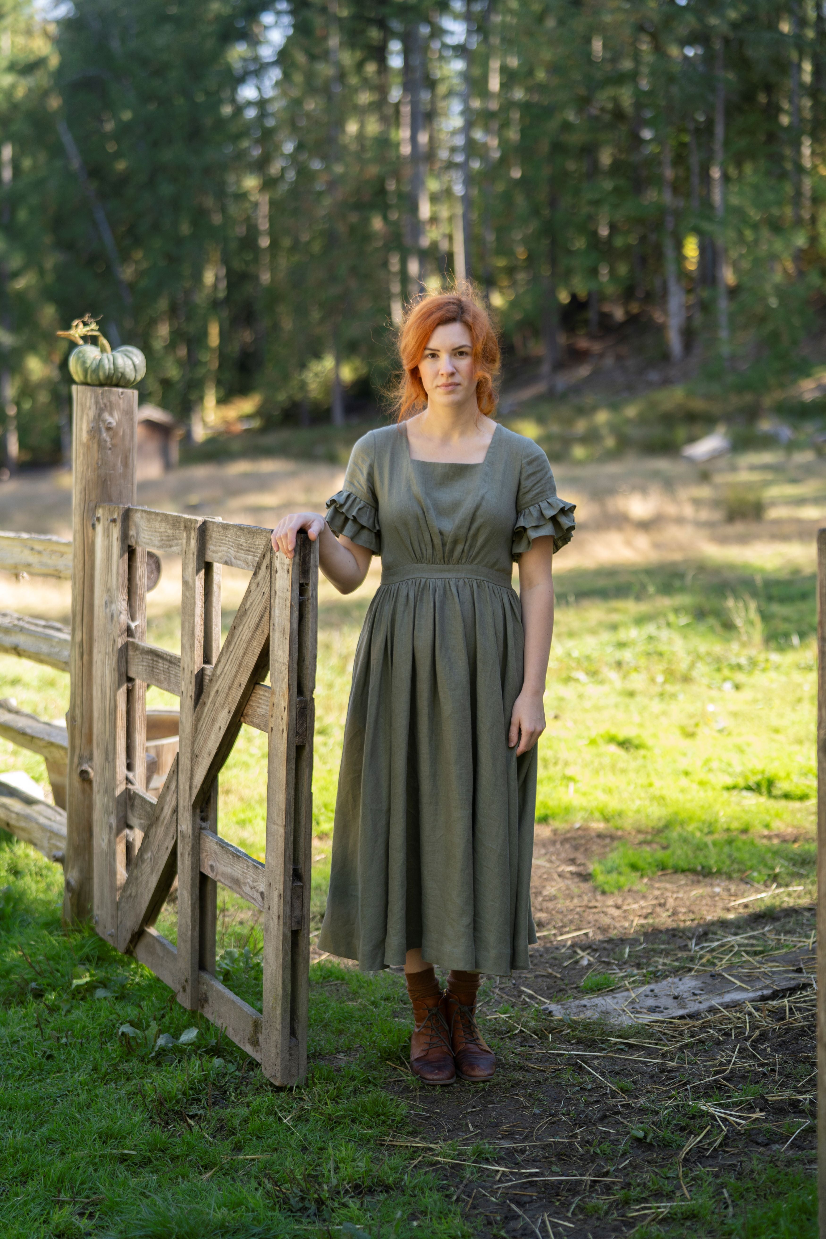 Odette Linen Dress