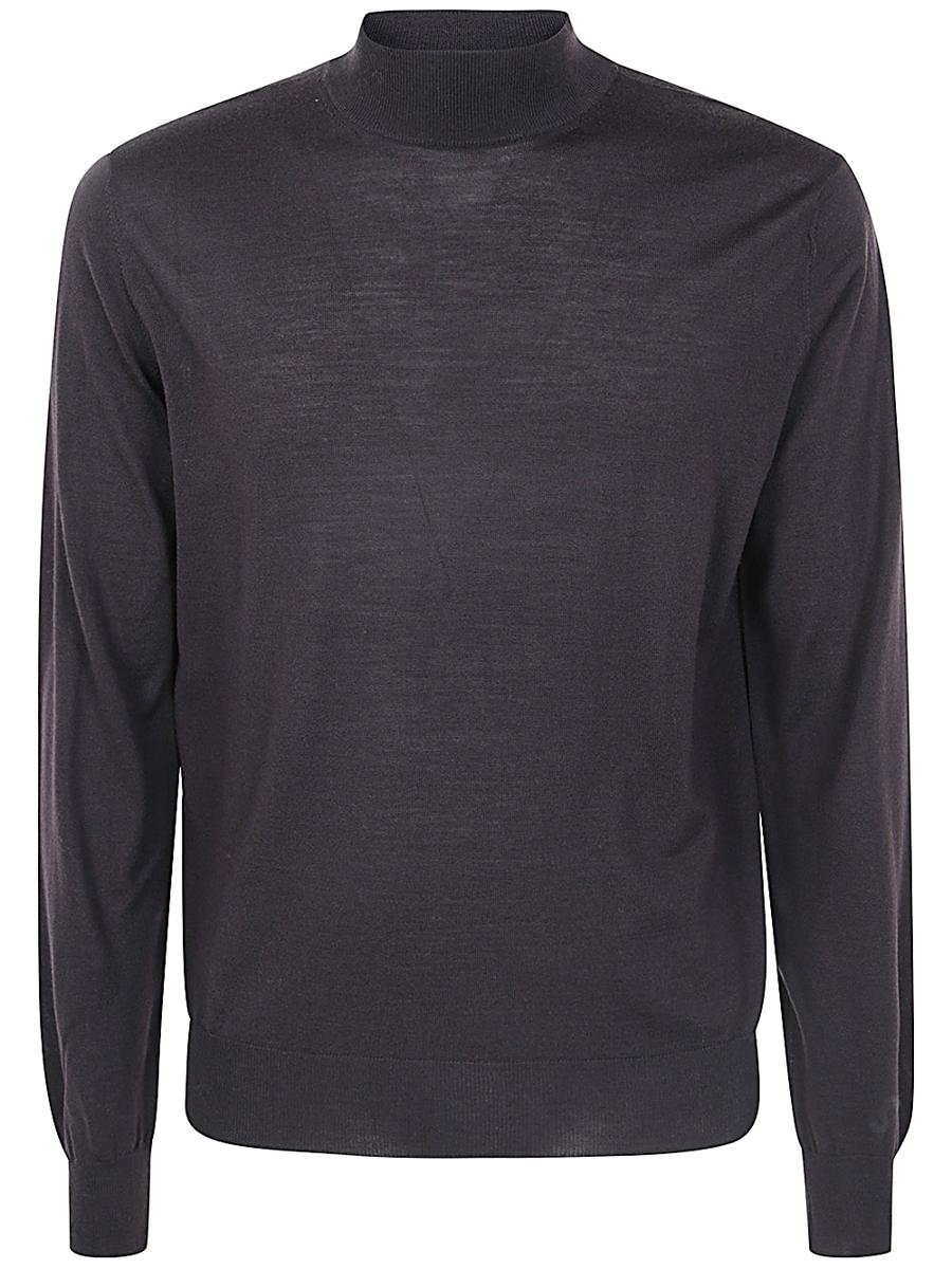 Filippo De Laurentiis Long Sleeves Merinos Turtleneck Clothing