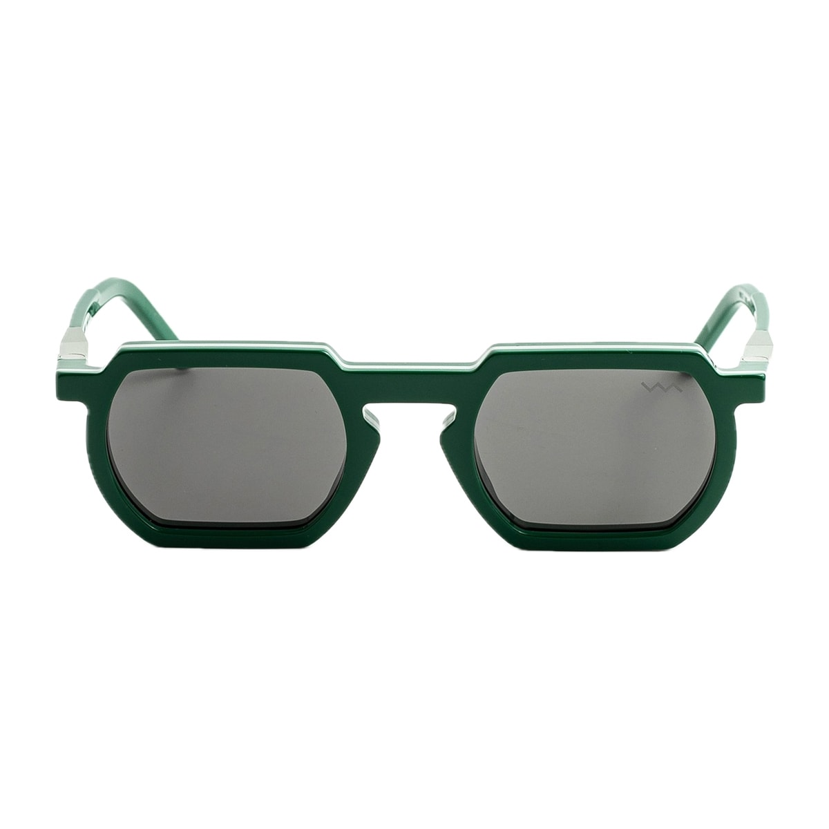 Vava Eyewear Wl0033 White Label Green/light Grey Sunglasses