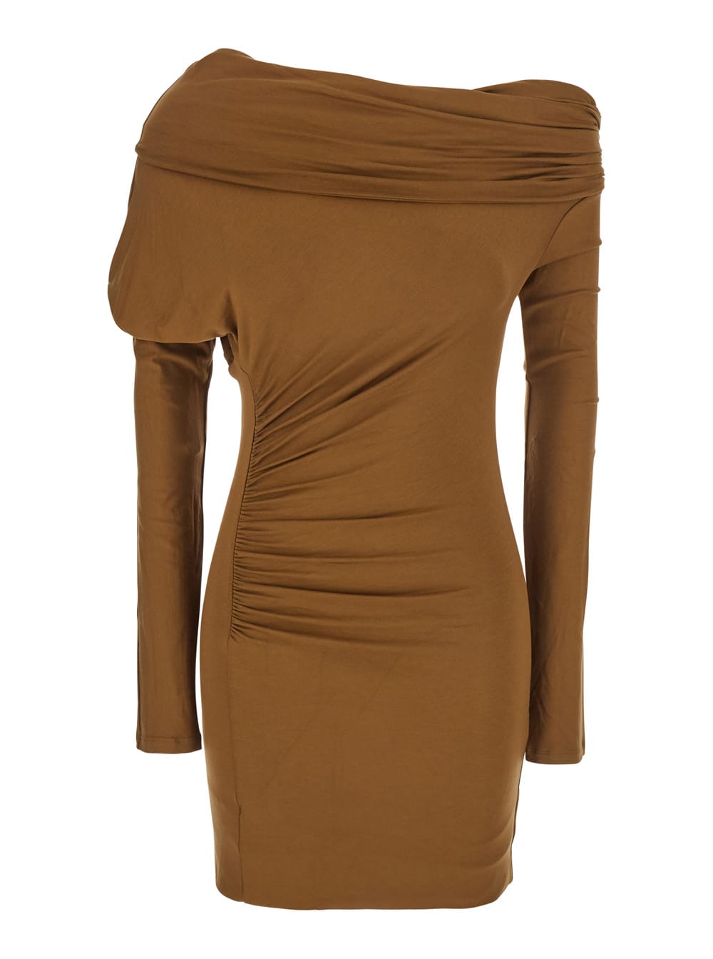The Andamane Zoe Mini - Wrap Shoulder Mini Dress