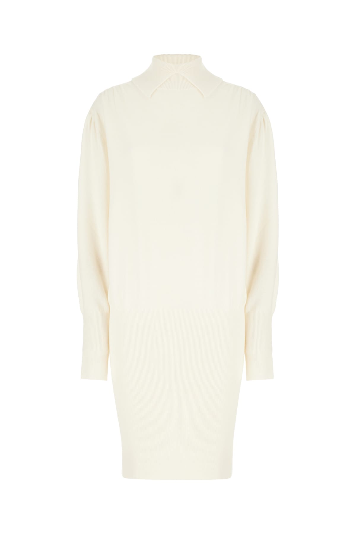 Genny Ivory Cashmere Dress