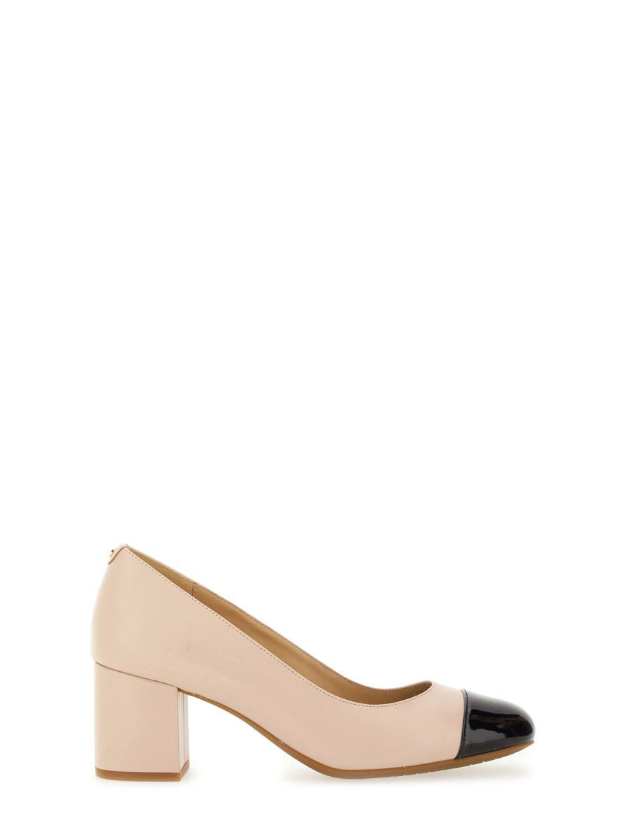 Michael Kors "Pearl Flex" Leather Pumps