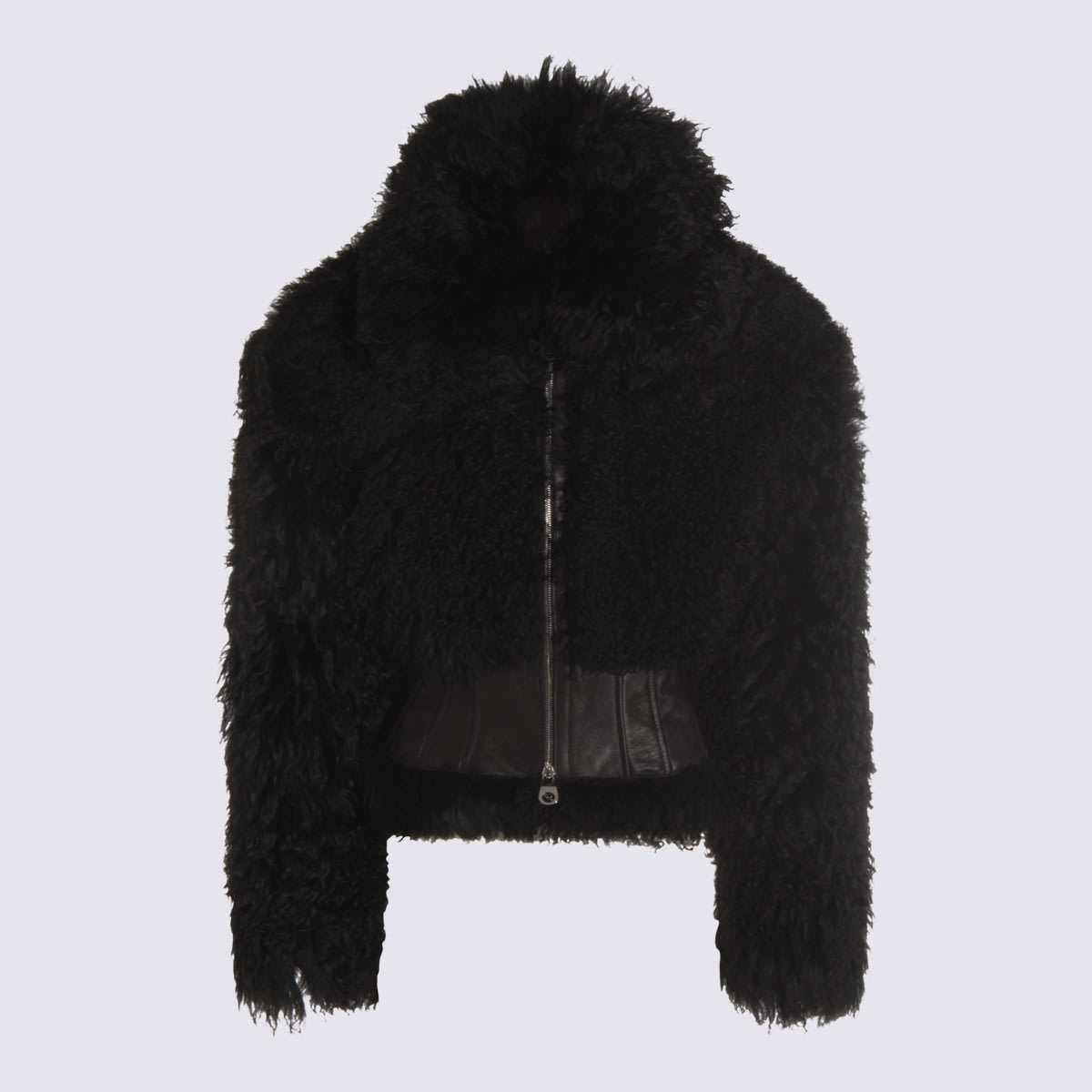 Blumarine Black Leather Jacket