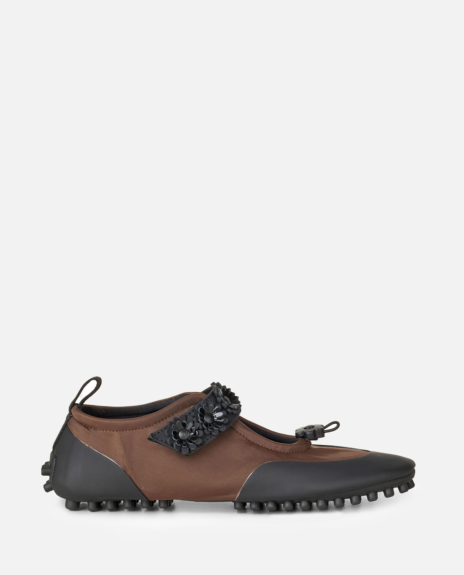 Cecilie Bahnsen Bess Mary Jane Flat Neoprene