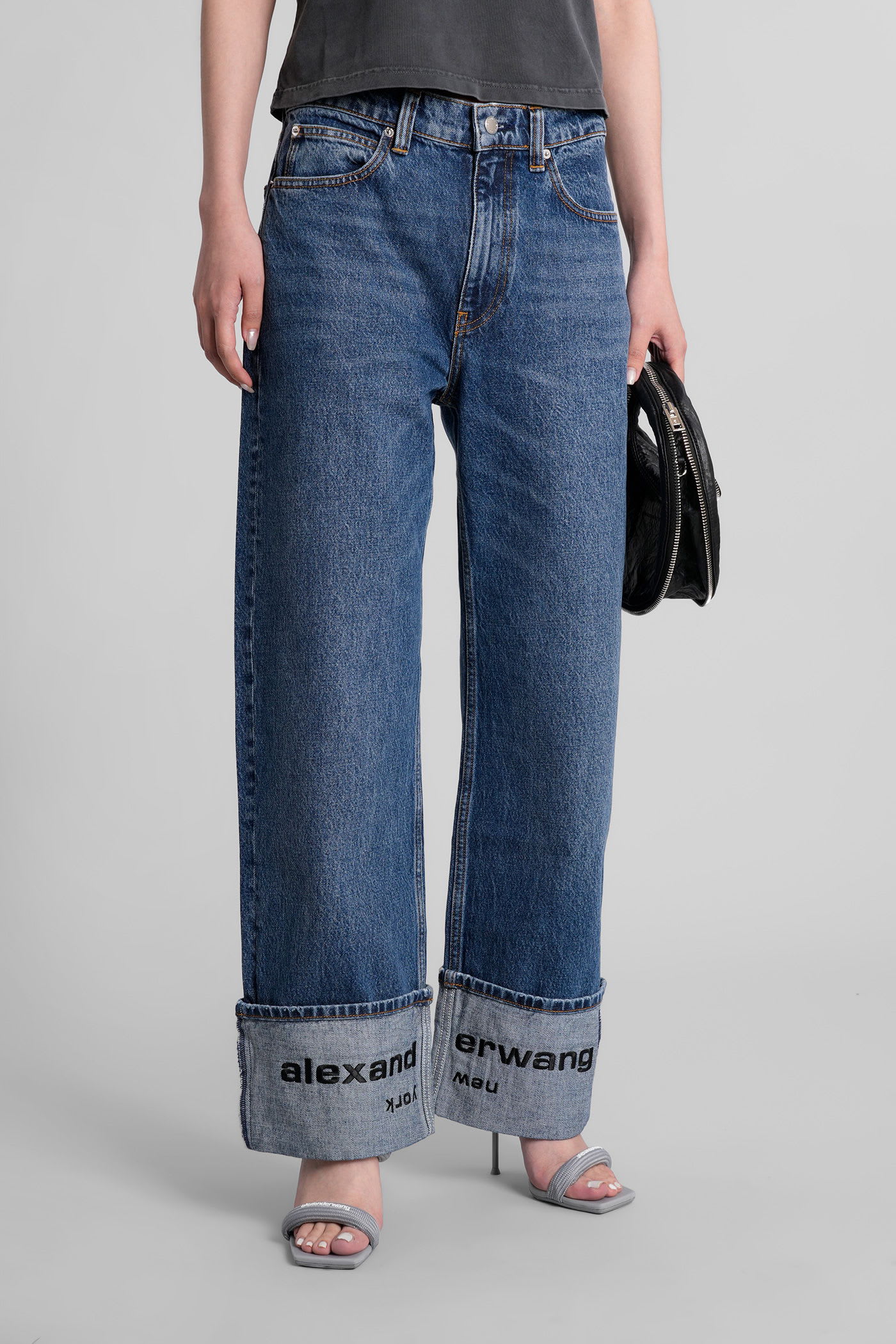 Alexander Wang Jeans In Blue Cotton