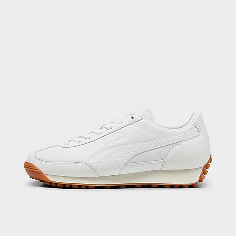 PUMA Men's Easy Rider Vintage Casual Shoes in CLYDE ROYAL PUMA WHI Size: 8.0