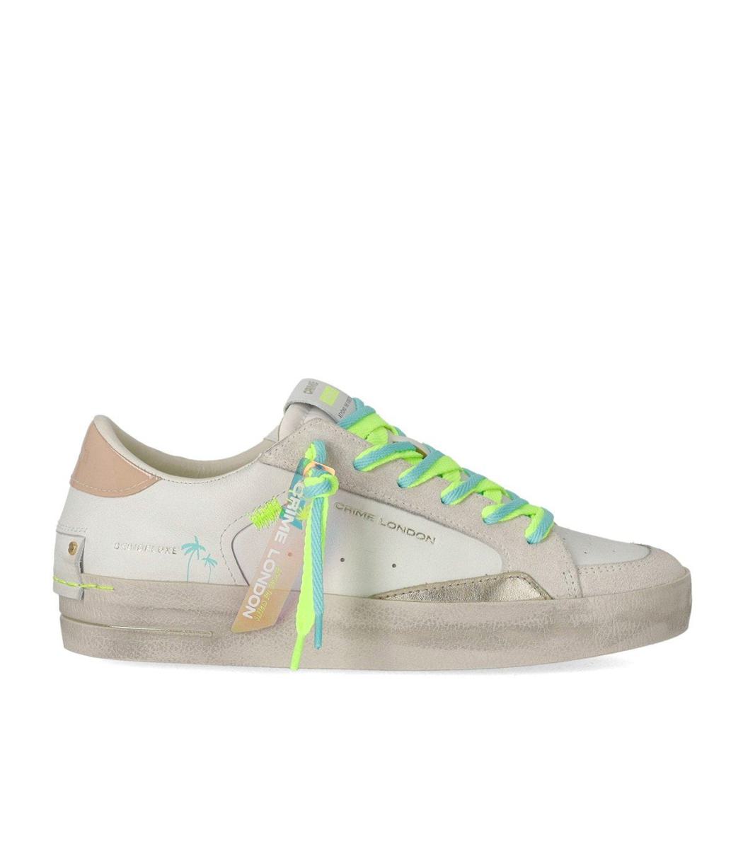 Crime London Sk8 Deluxe Nude Bliss Sneaker