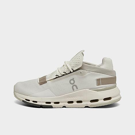On Women's Cloudnova 2 Running Shoes in Ice/Sand Size: 5.0