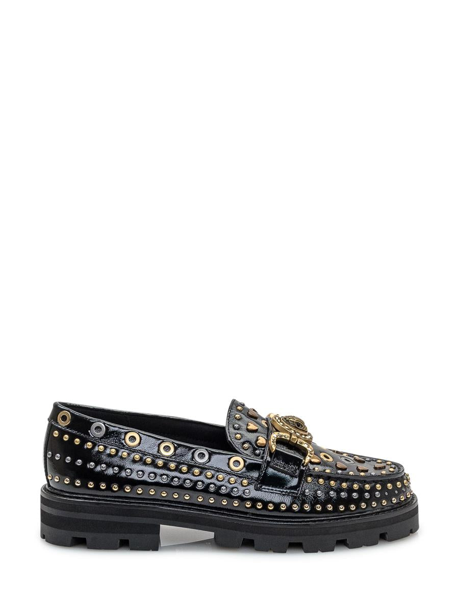 Kurt Geiger London Kurt Geiger Moccasin Leather With Studs