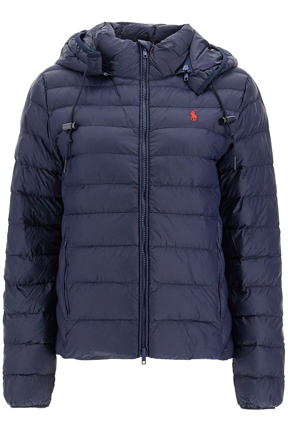 Ralph Lauren Foldable Down Jacket With Embroidered Pony