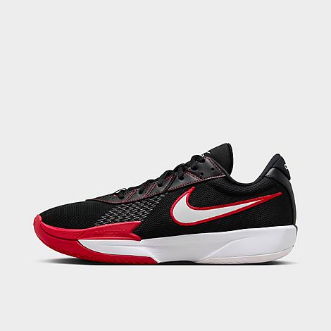 Nike Men's G. T. Cut Academy Basketball Shoes in Black/University Red/Iron Grey Size: 8