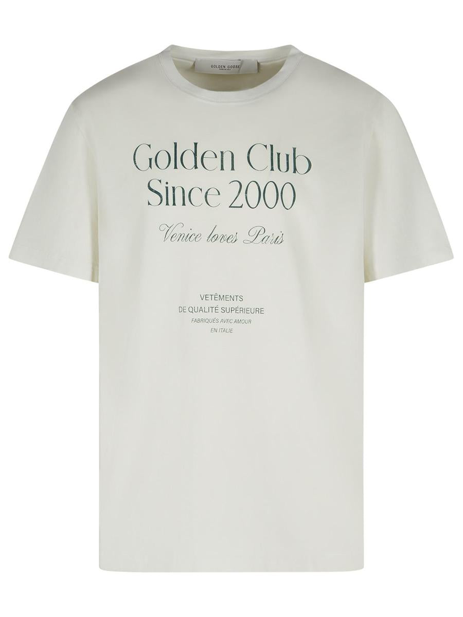 Golden Goose 白色棉质T恤