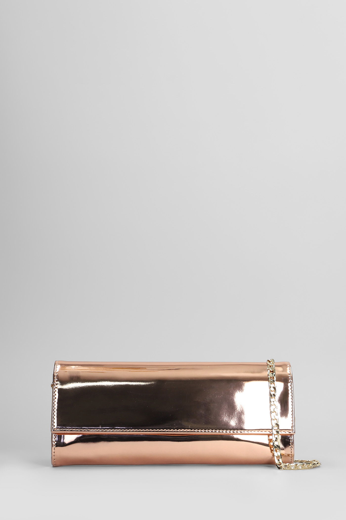 Aldo Castagna Shoulder Bag In Copper Leather