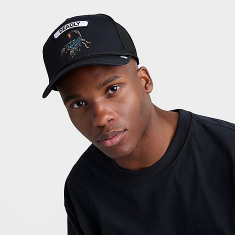 Goorin Bros. GB2 Deadly Scorpion Trucker Hat in Black