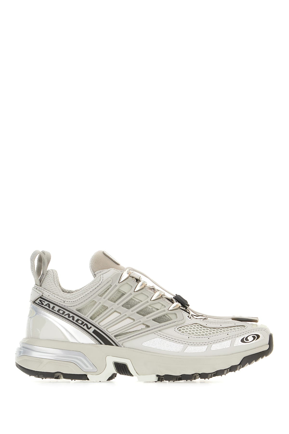 Salomon Grey Rubber And Mesh Acs Pro Sneakers