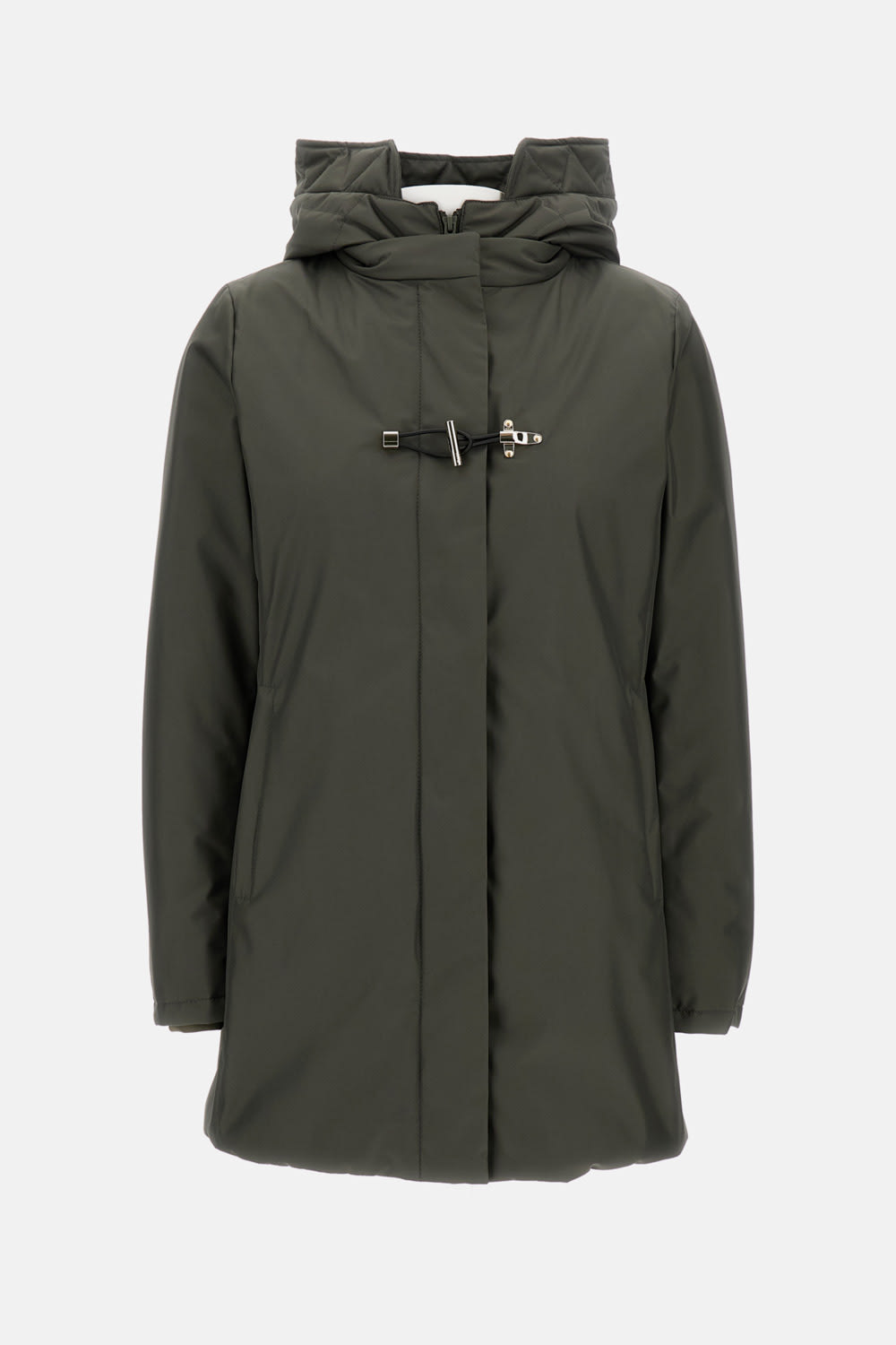 Fay Technical Toggle Coat