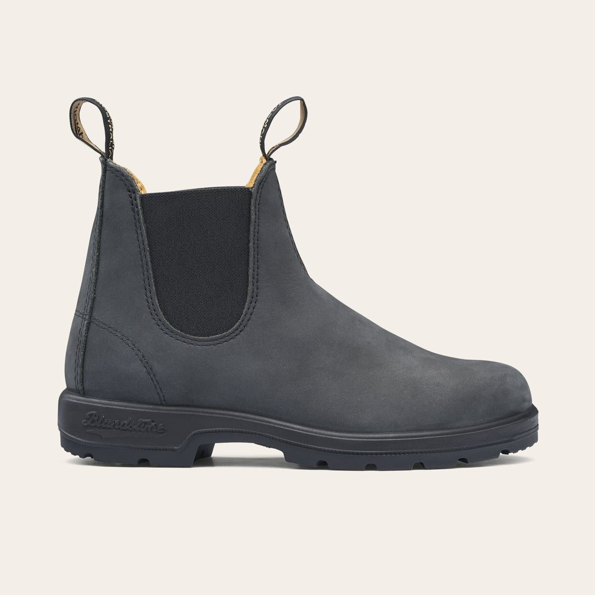 Blundstone 587 Rustic Black Leather Shoes