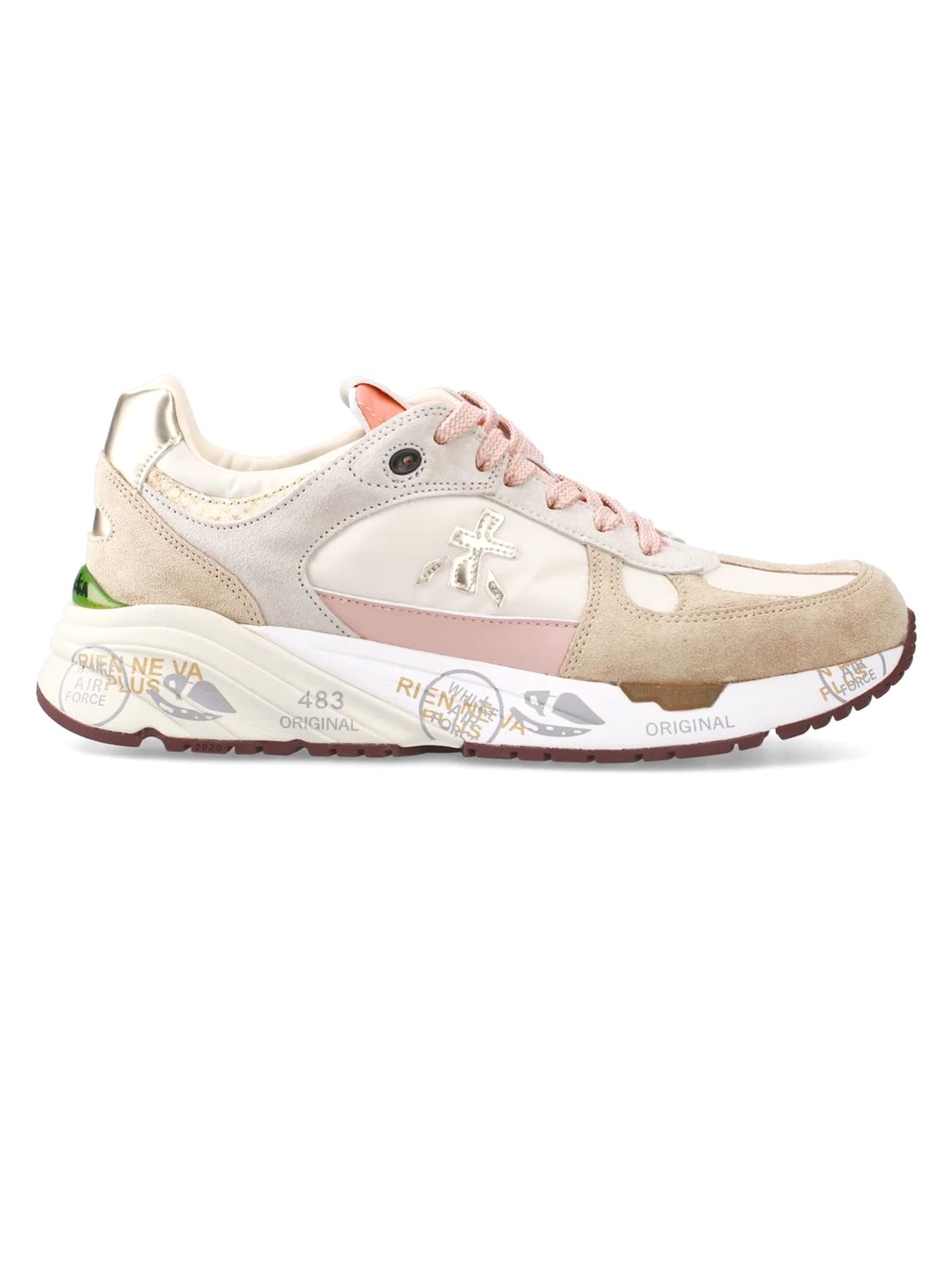 Premiata Powder Pink Mase Sneaker