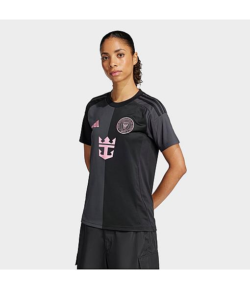 adidas Women's Inter Miami CF 25/26 Home Jersey in Black Size: XS