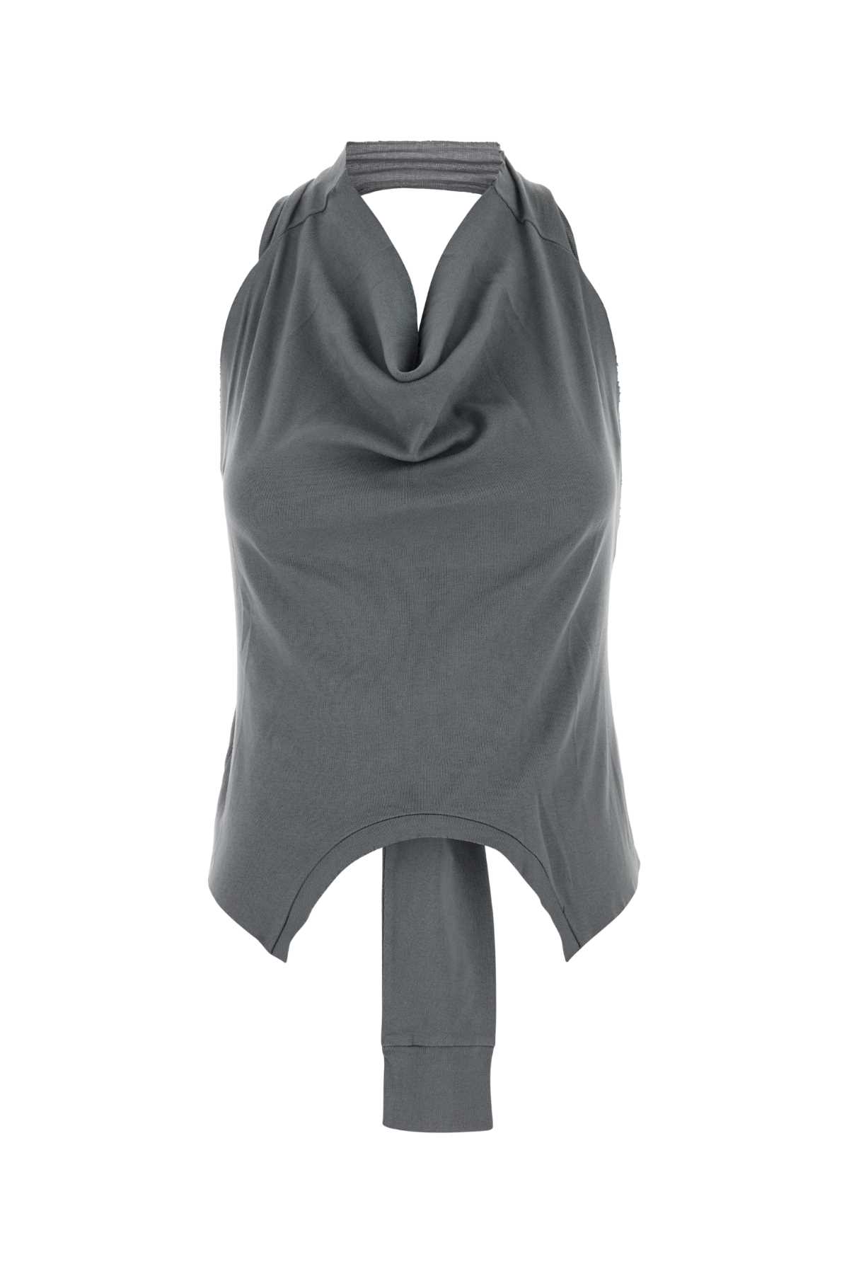 Gimaguas Dark Grey Cotton Anita Top