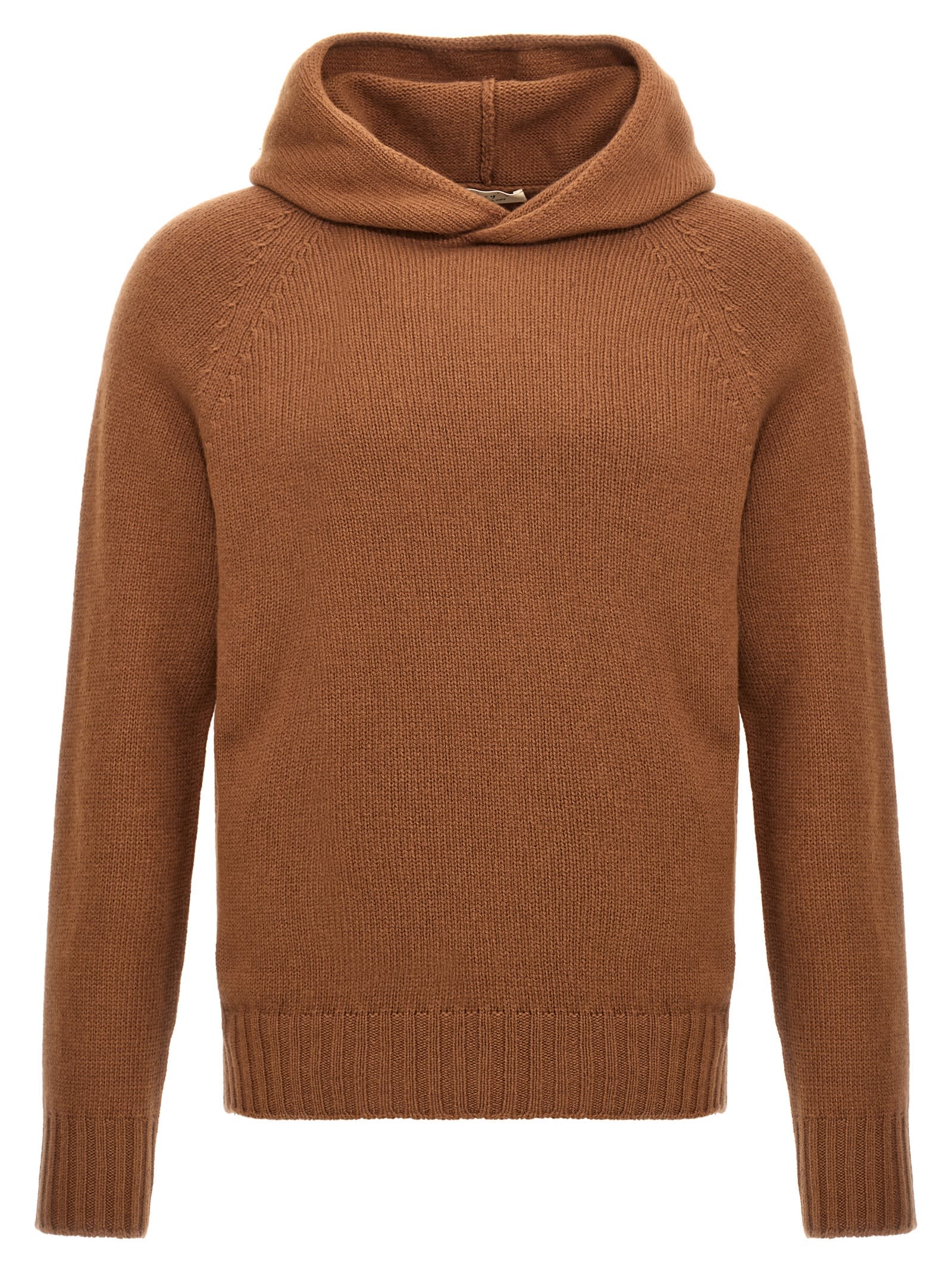 Ma'ry'ya Wool Hooded Sweater