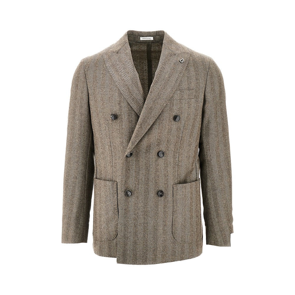 BRERAS 'Firenze' wool double-breasted jacket Man