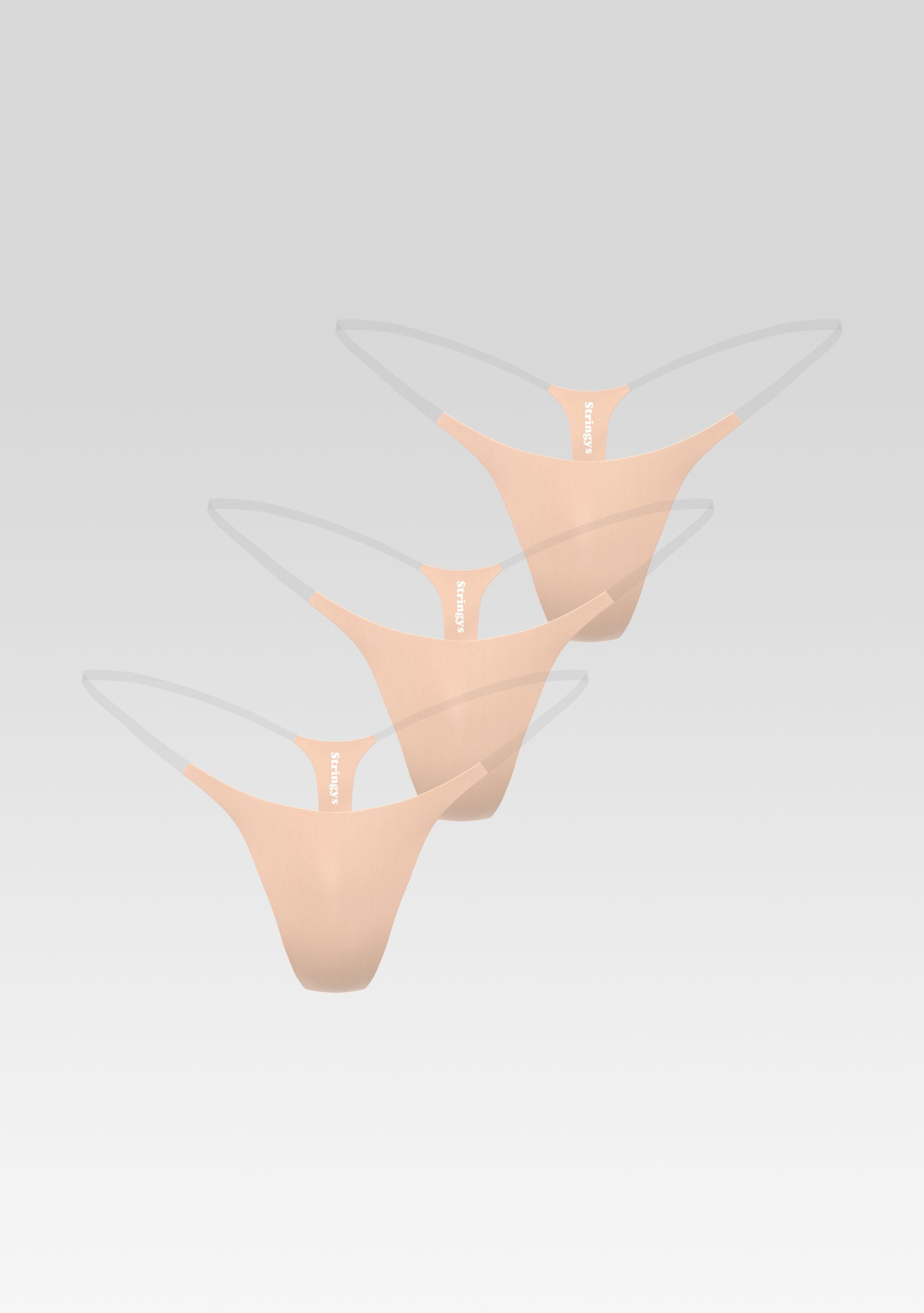 Invisible Strap 3-Pack Panty