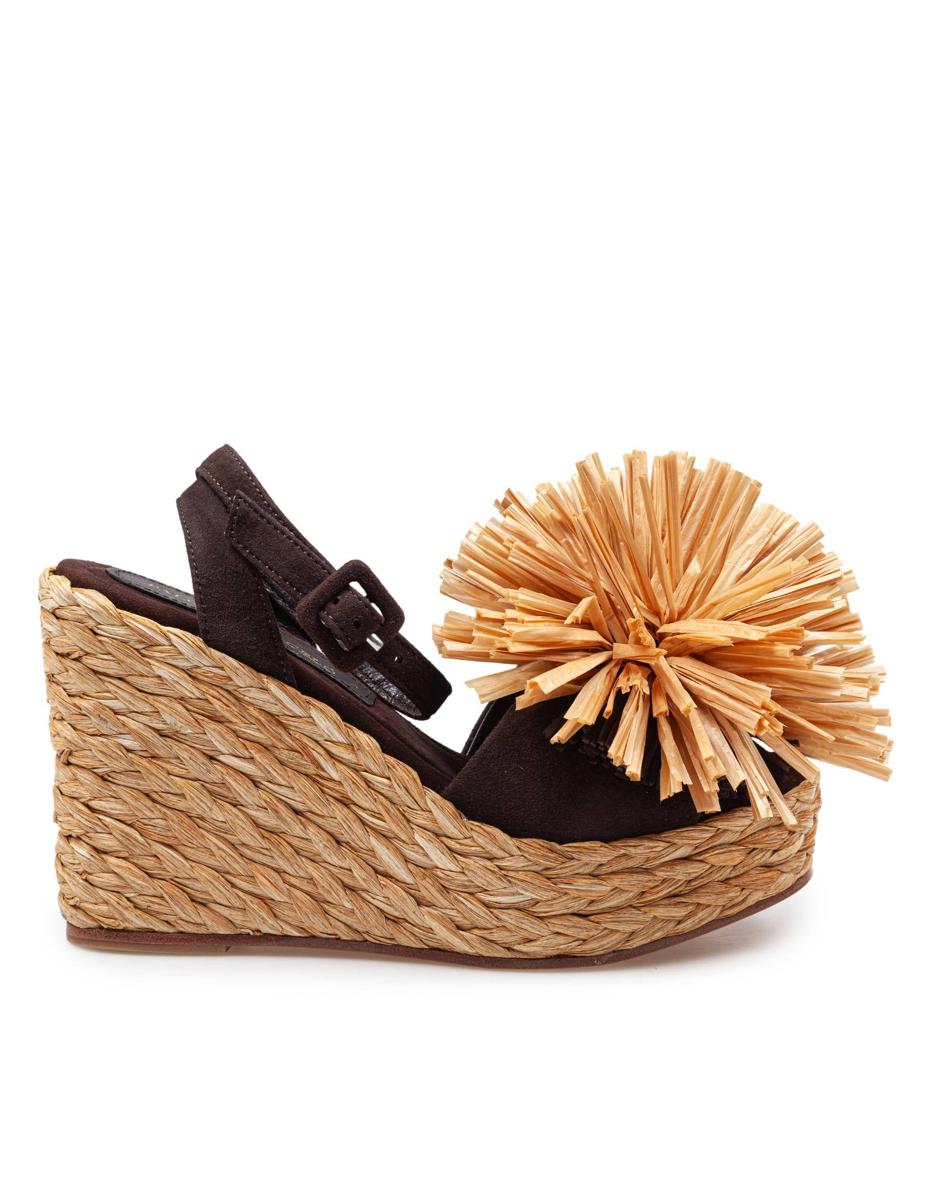 Paloma Barceló Suede Sandal