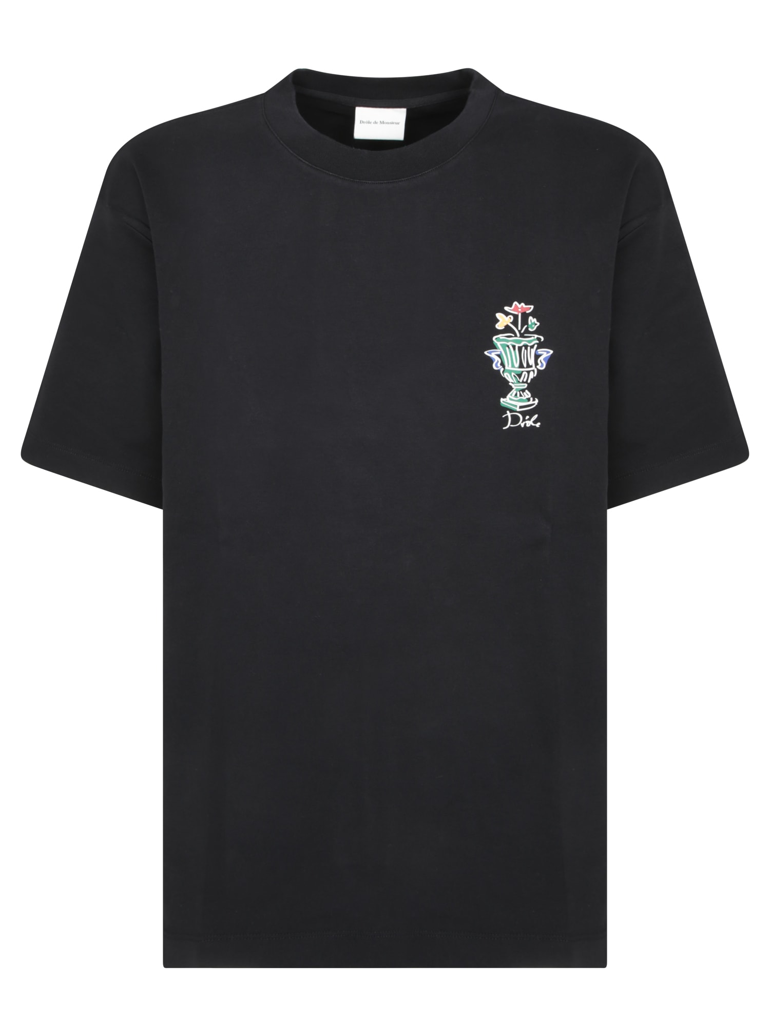 Drôle de Monsieur Vase Black T-shirt