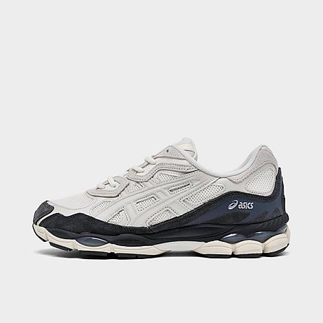 Asics Men's GEL-NYC Casual Shoes in White/Smoke Grey Size: 7.5