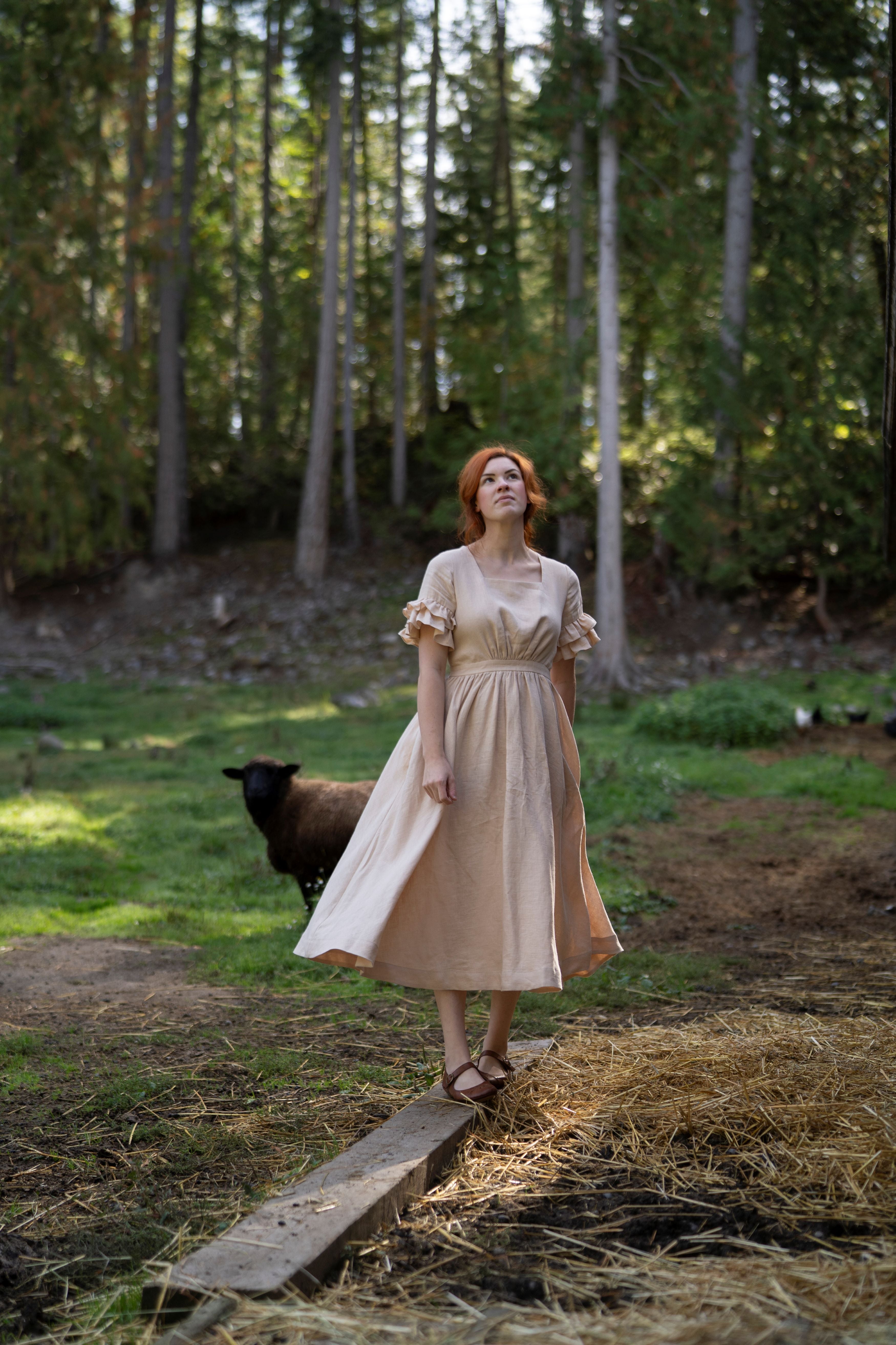 Odette Linen Dress