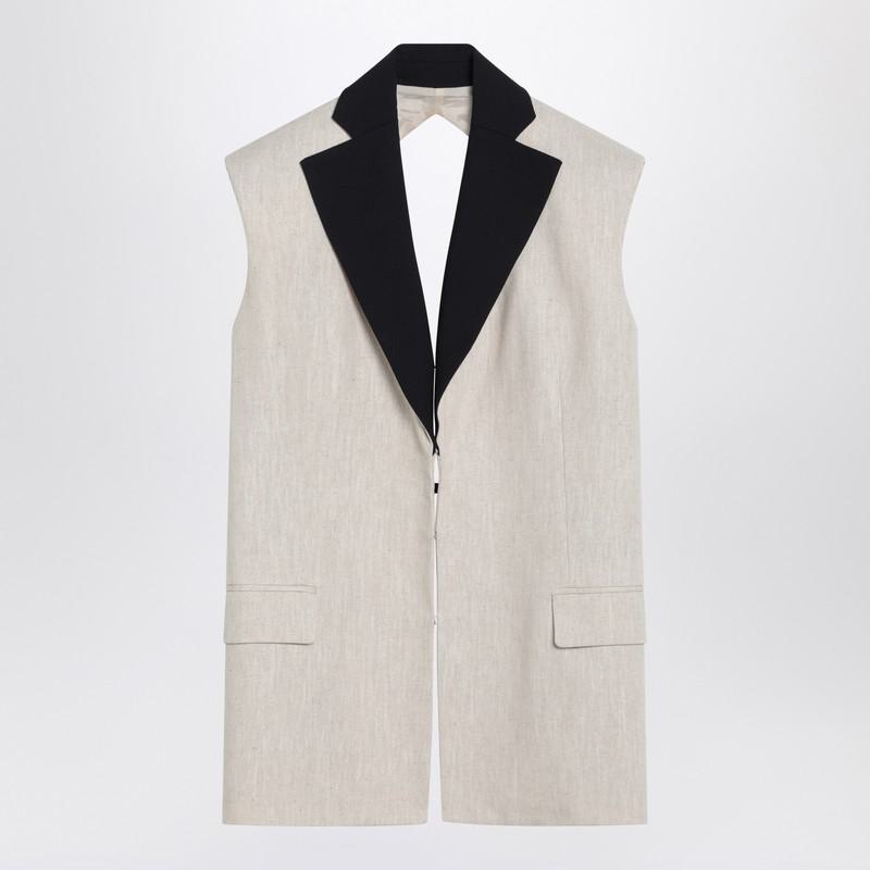 Erika Cavallini Waistcoat With Open Back