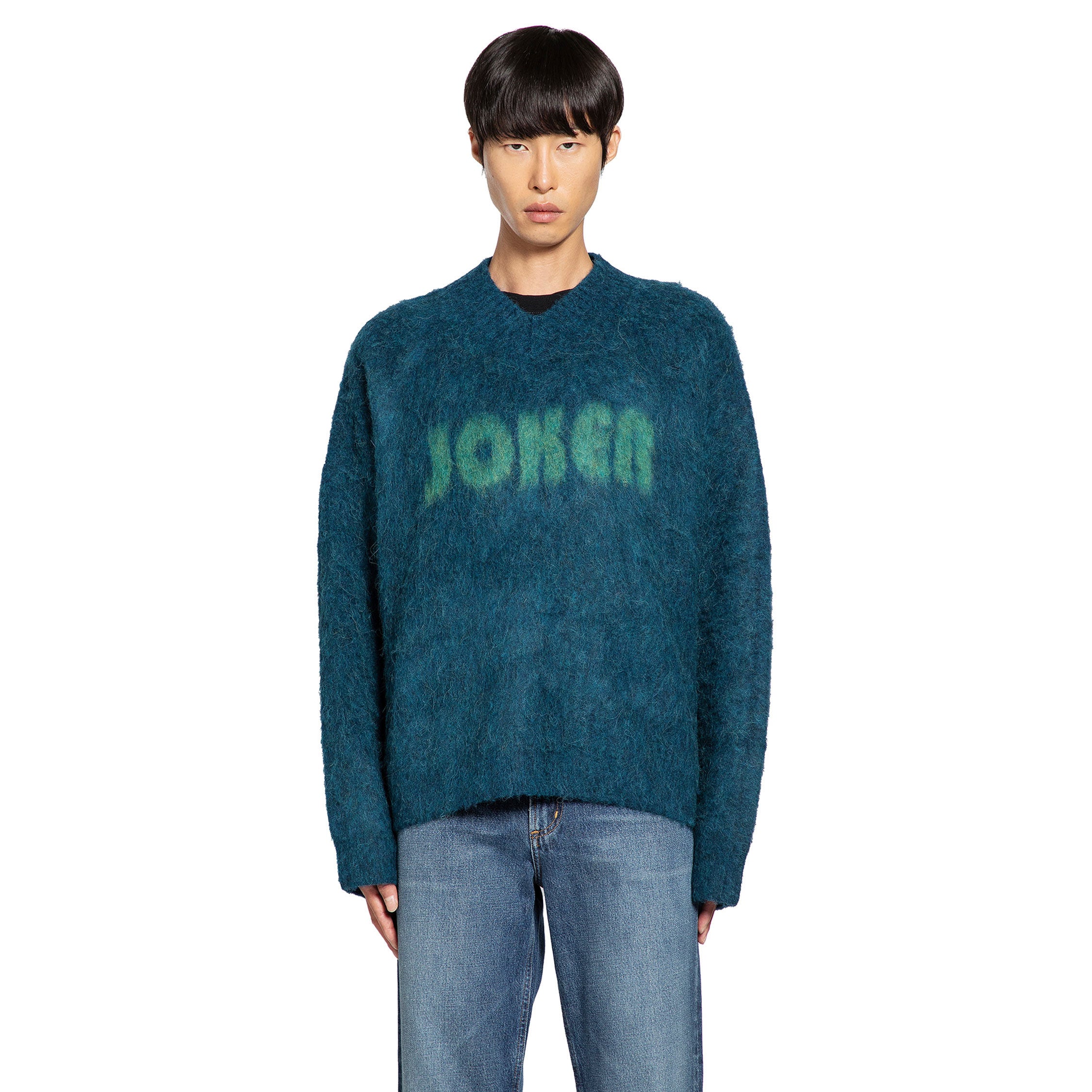 Joker Brushed Mohair V-Neck Jumper