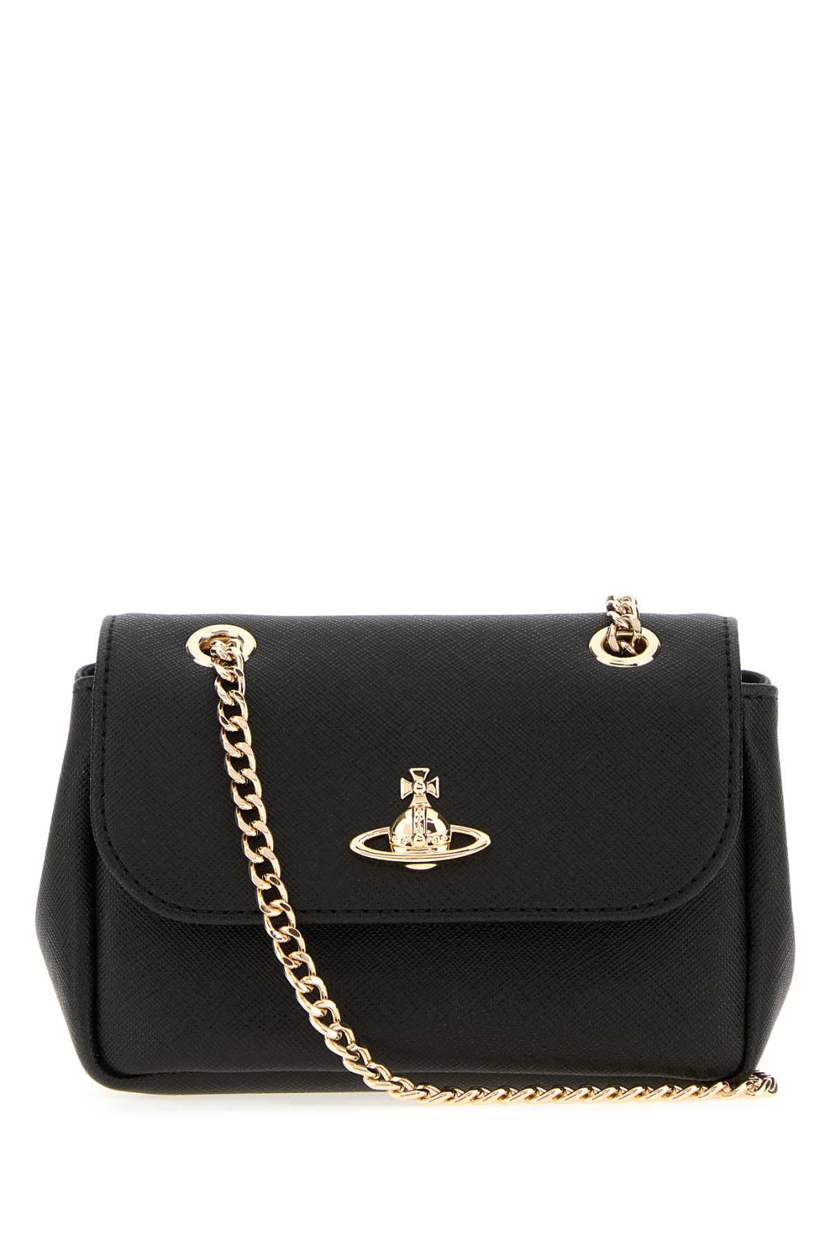 Vivienne Westwood Black Synthetic Leather Shoulder Bag