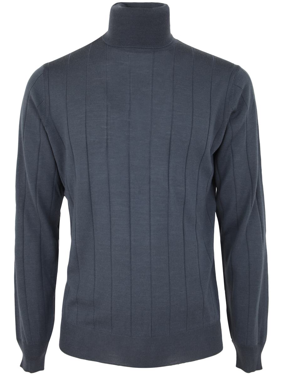 Filippo De Laurentiis Royal Merino Long Sleeves Turtle Neck Sweater Clothing