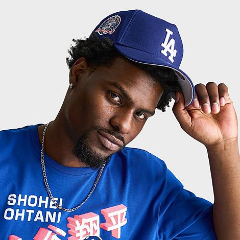 New Era Los Angeles Dodgers MLB 9FORTY Snapback Hat in ROYAL