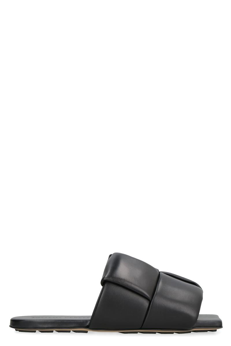 Bottega Veneta Patch Leather Mules