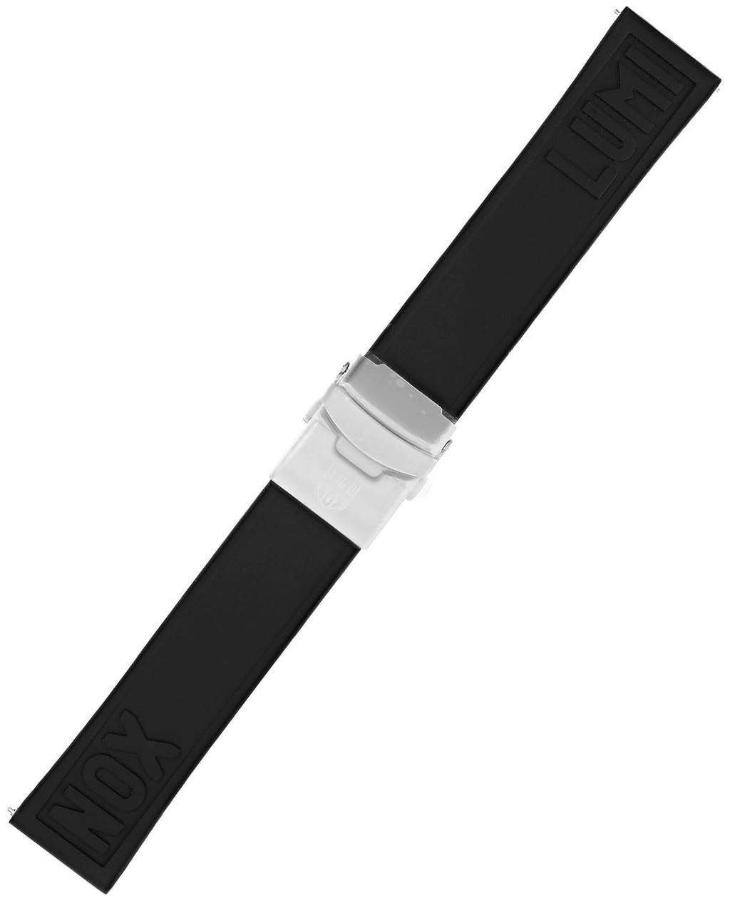 LUMINOX Cut-to-Fit 24MM Black Rubber Watch Strap FPX240621QK / FPX.2406.21Q.K