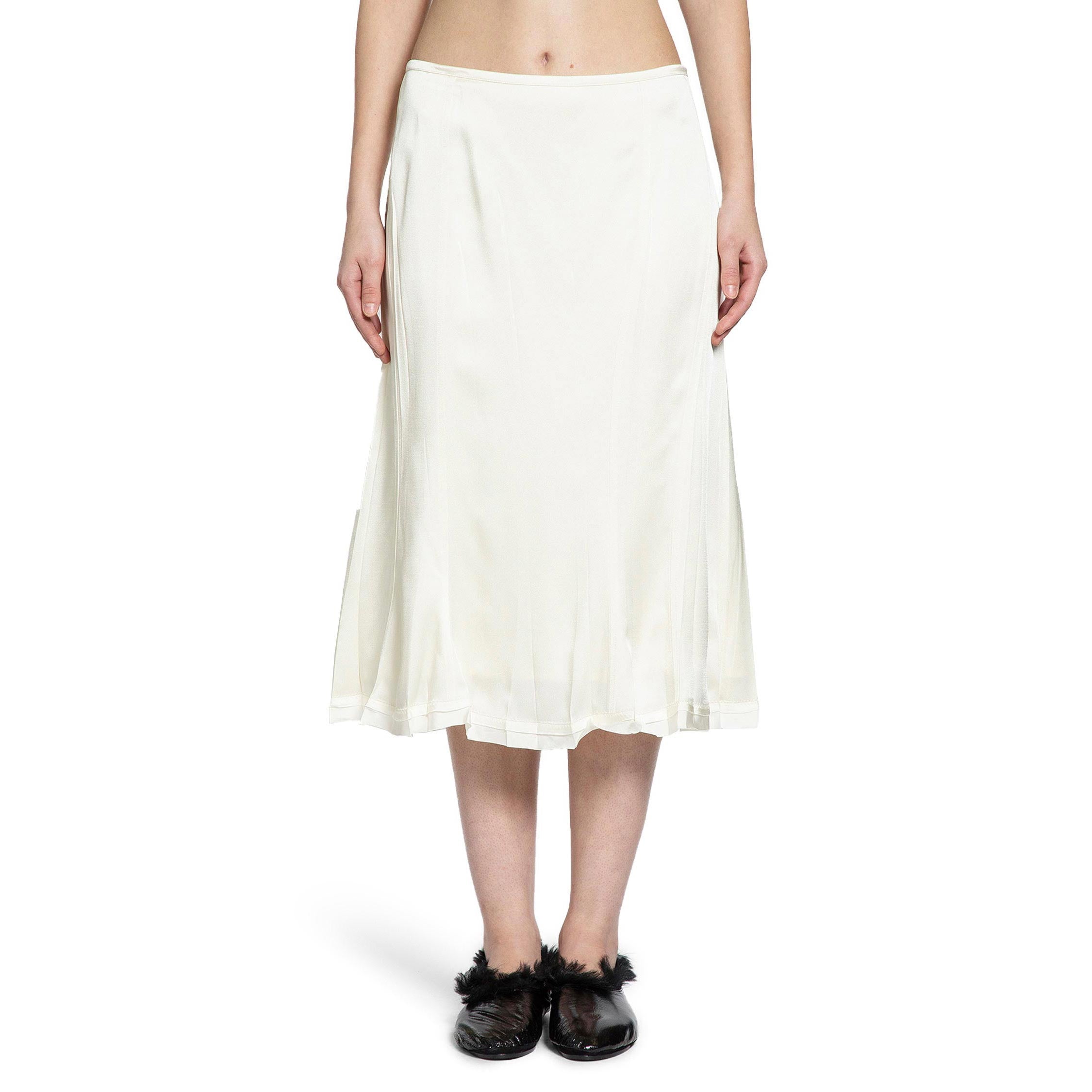 Envers Satin Flared Skirt