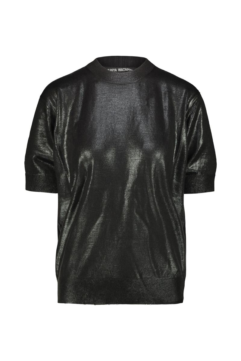 Junya Watanabe Short-Sleeved Knitted T-Shirt Clothing