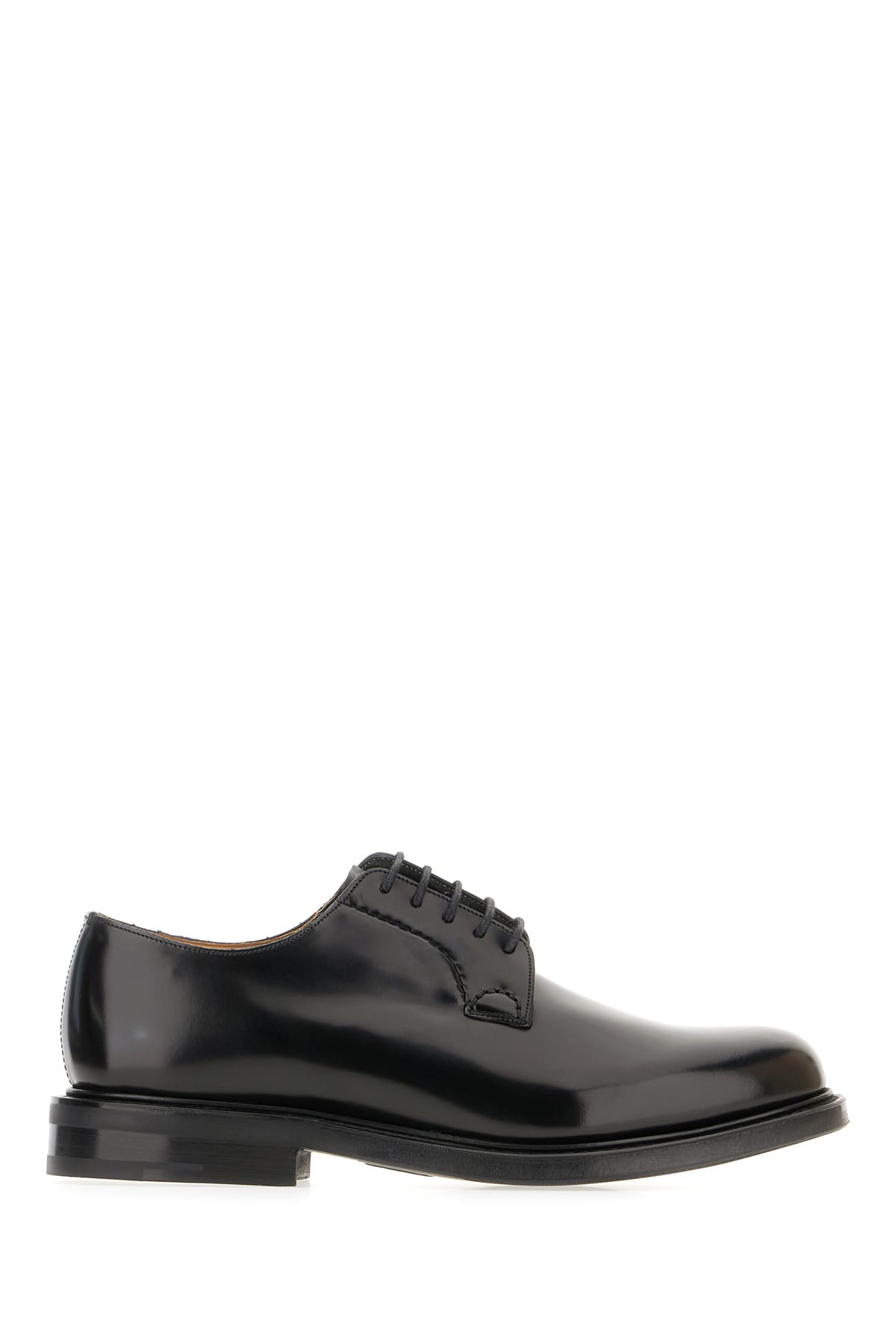 Church's Black Leather Lace Up Shoes