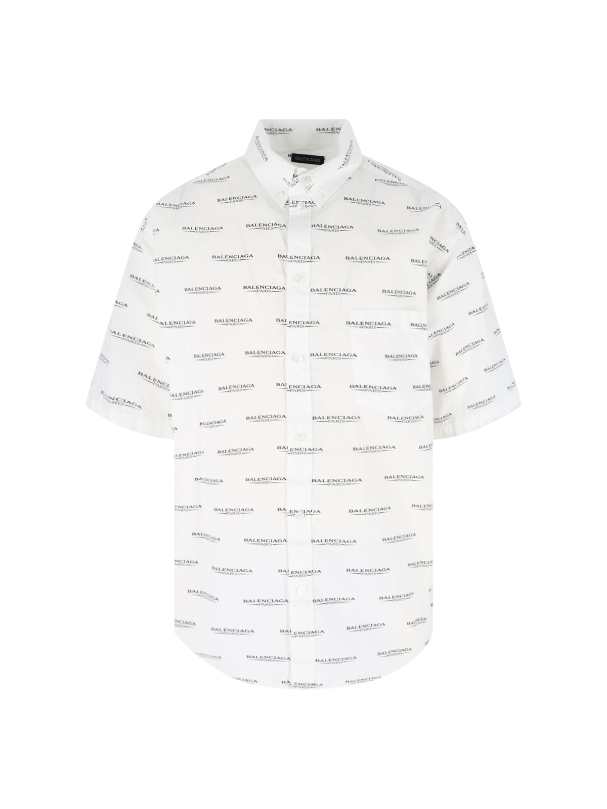 Balenciaga allover Logo Shirt