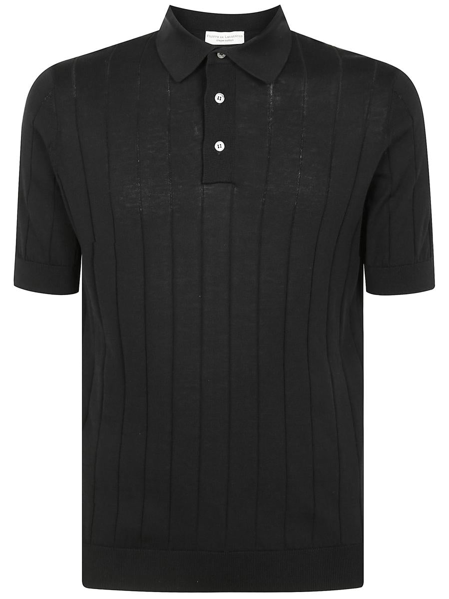 Filippo De Laurentiis Short Sleeves Polo Shirt Clothing