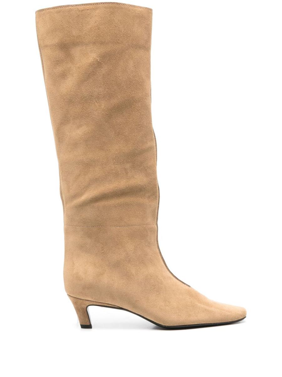 TOTEME The Wide Shaft Leather Boots